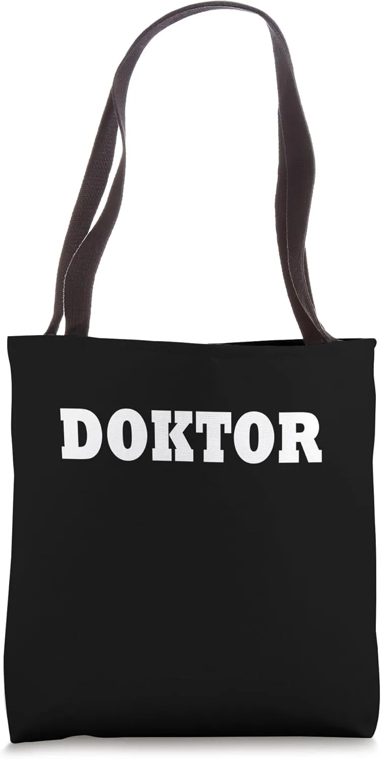 A fun and simple costume for carnival doctor Tote Bag