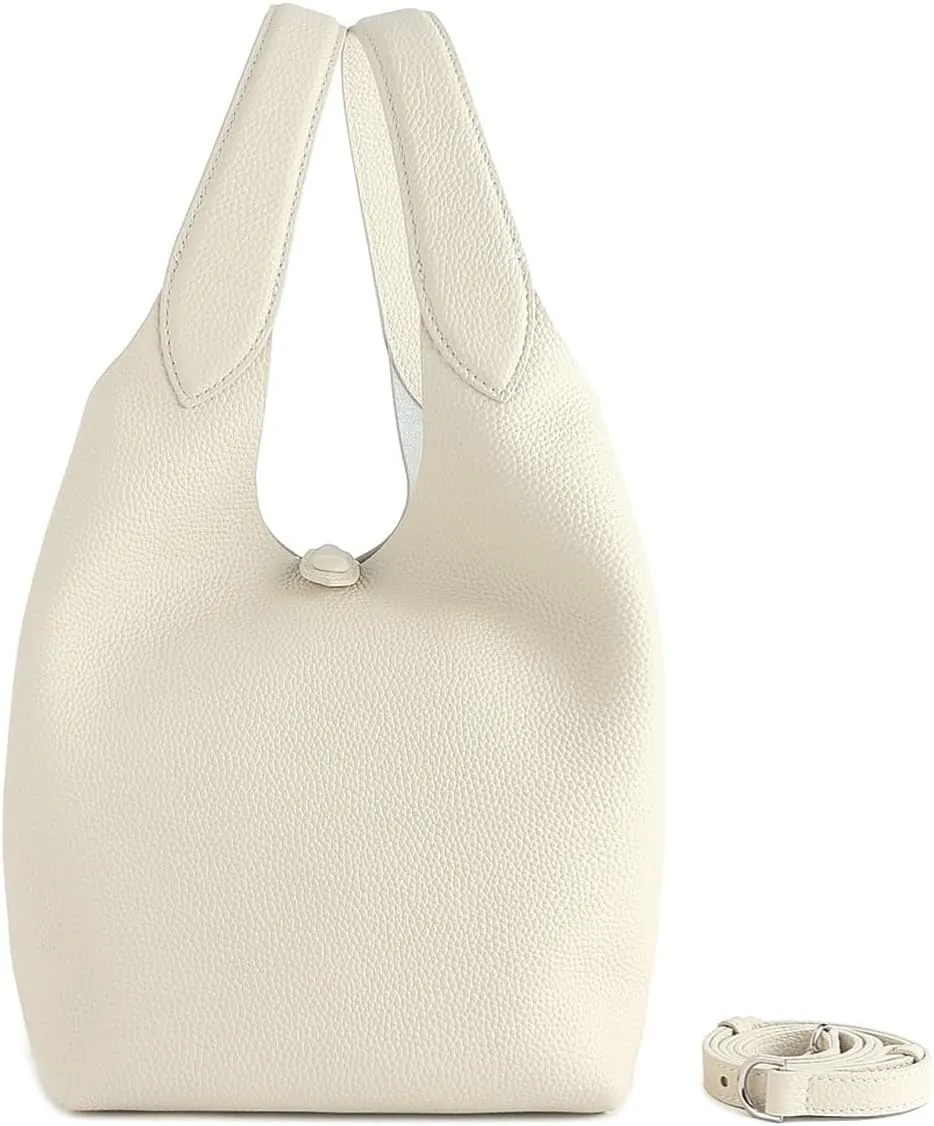 able and simple one-shoulder crossbody bucket bag