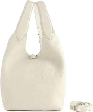 able and simple one-shoulder crossbody bucket bag