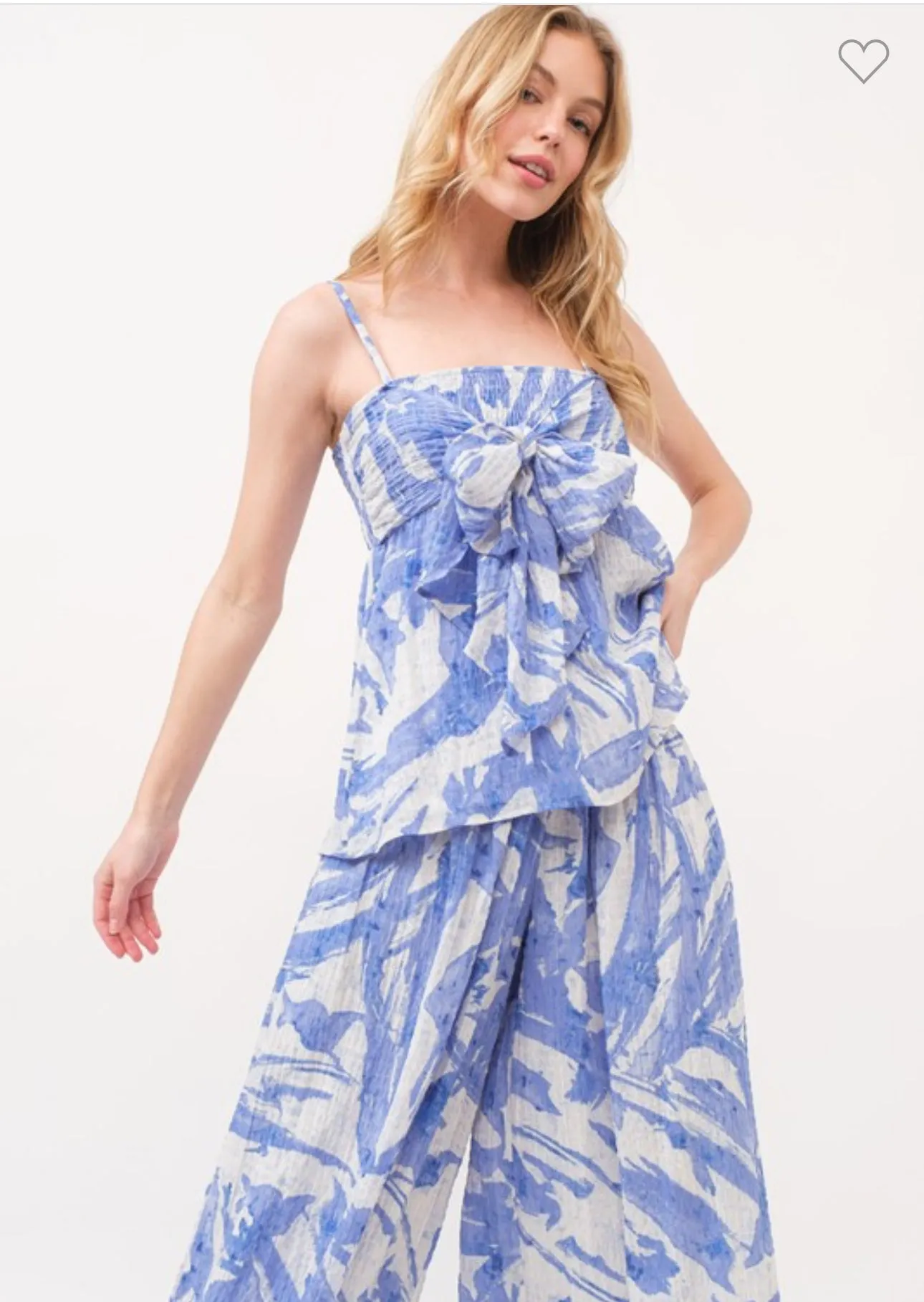 Abstract Bow Front Top