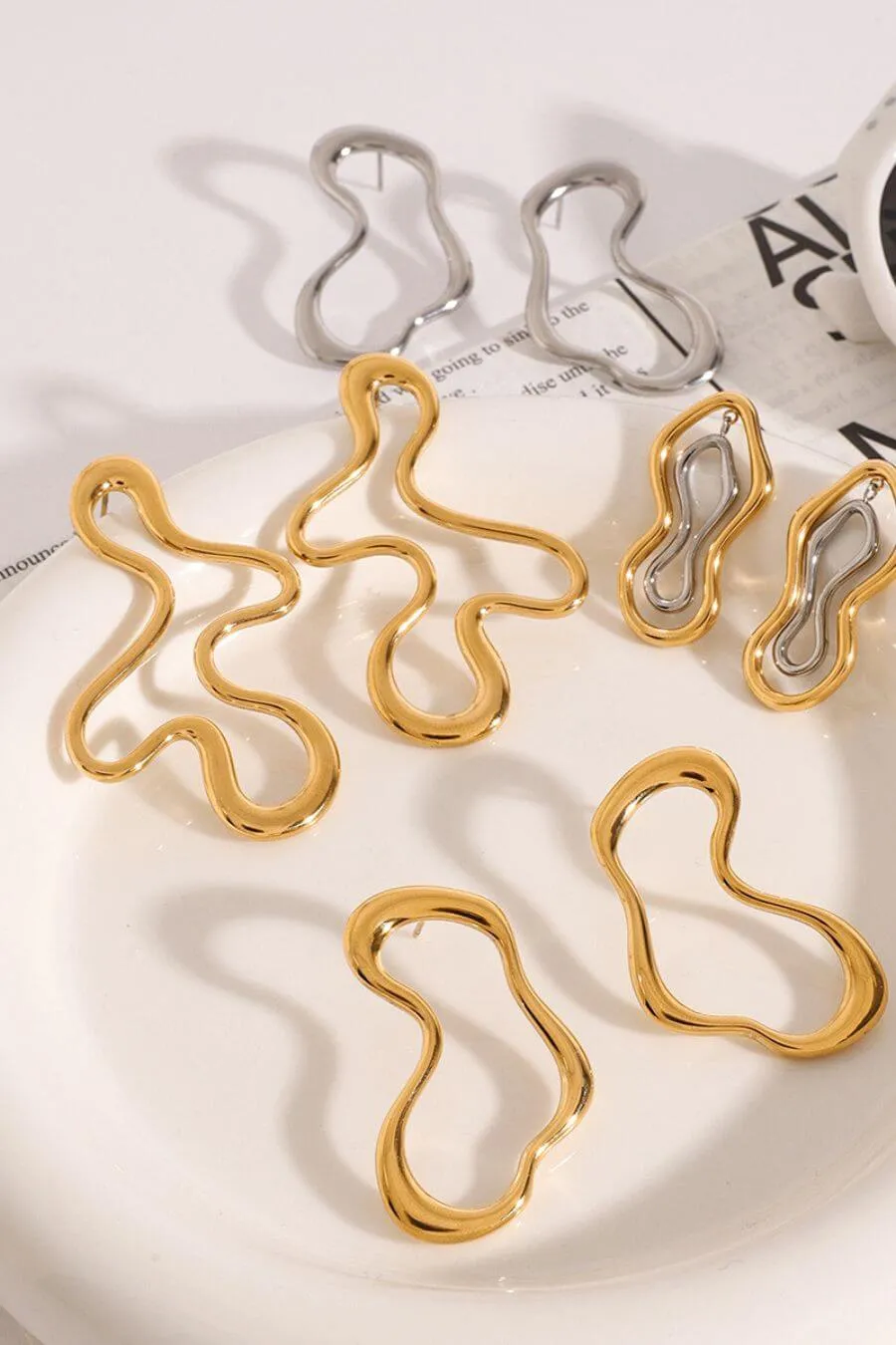 Abstract Earrings
