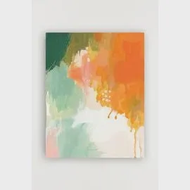 Abstract Sunset Art Framed Print- 11x14