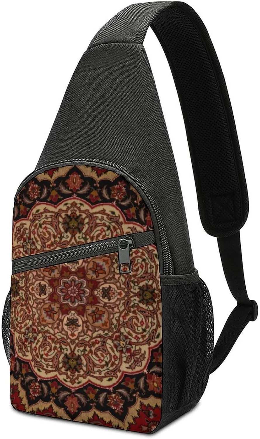 Accent Vintage Persian Simple And Atmospheric Large Capacity Chest Bag
