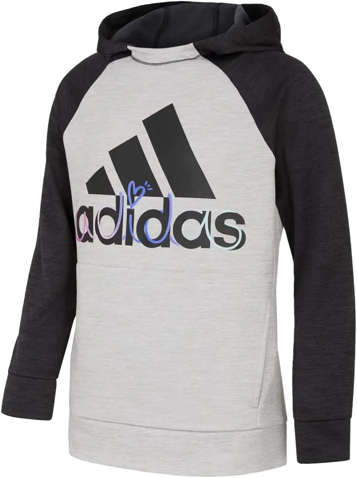 adidas Girls' Event Mlange Hoodie