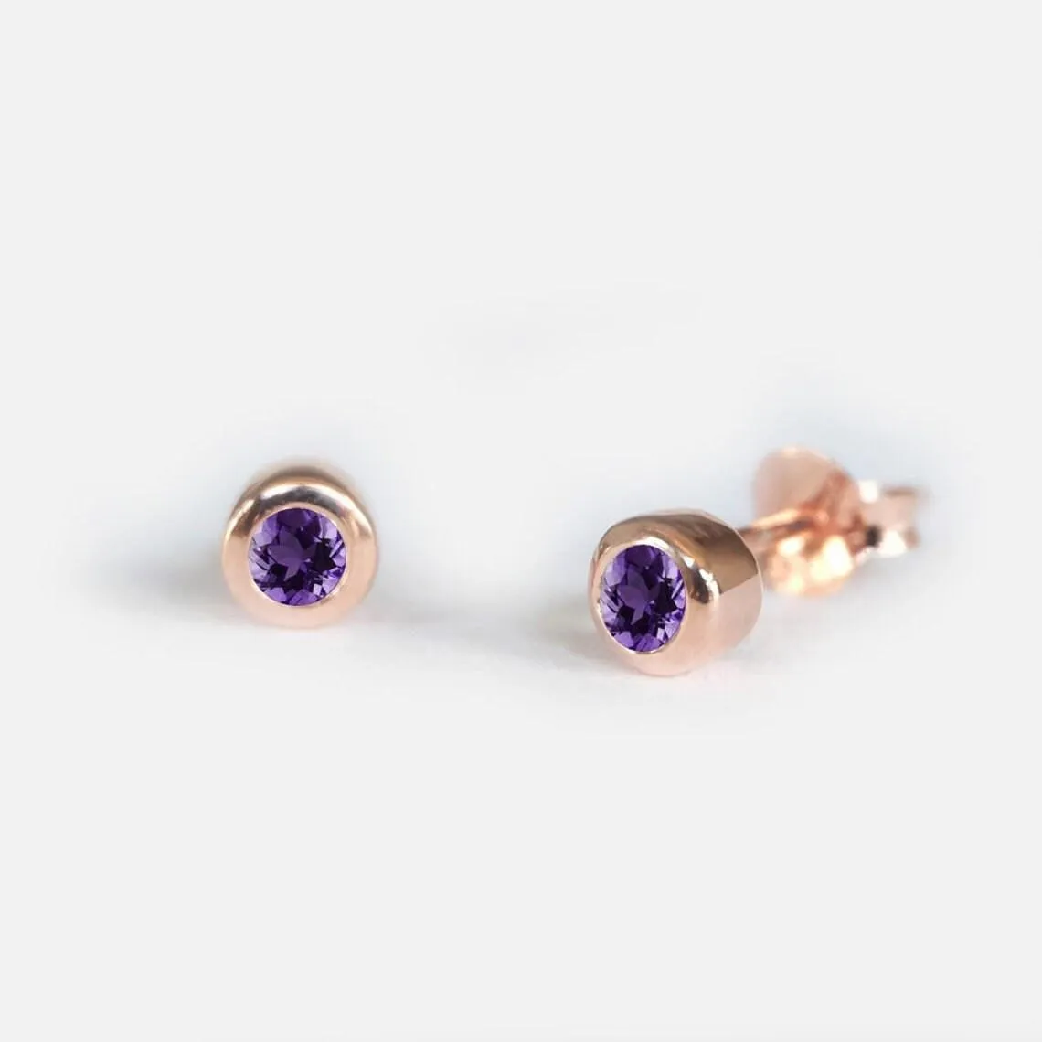 Amethyst Earrings Carina