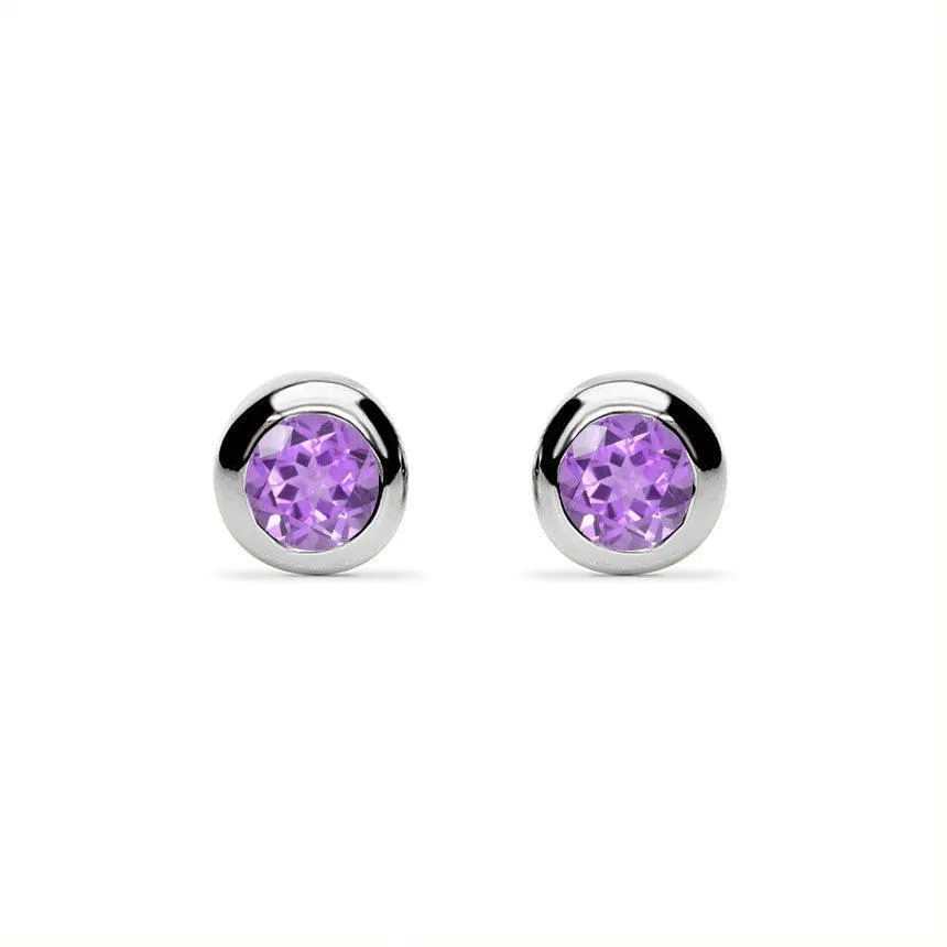 Amethyst Earrings Carina