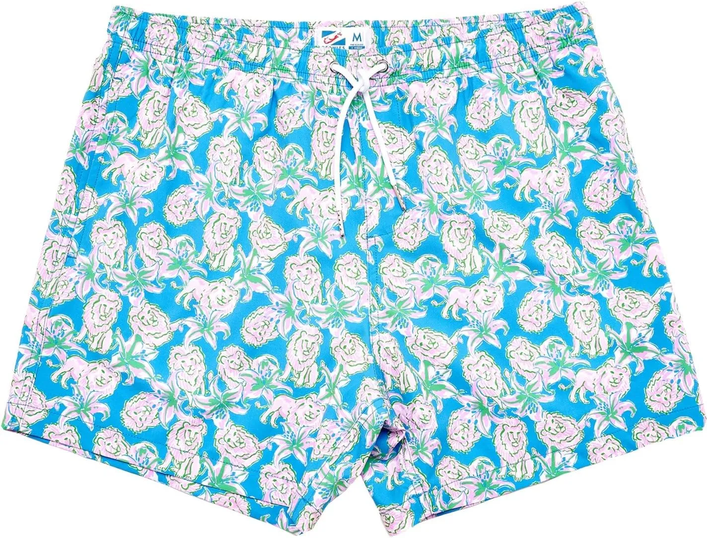 BERMIES Mens Swim Trunks with Soft Mesh Liner - 5.5 Inseam, Quick-Dry, 4-Way Stretch, UPF 50 , Eco-Friendly Fabric