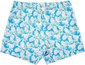 BERMIES Mens Swim Trunks with Soft Mesh Liner - 5.5 Inseam, Quick-Dry, 4-Way Stretch, UPF 50 , Eco-Friendly Fabric