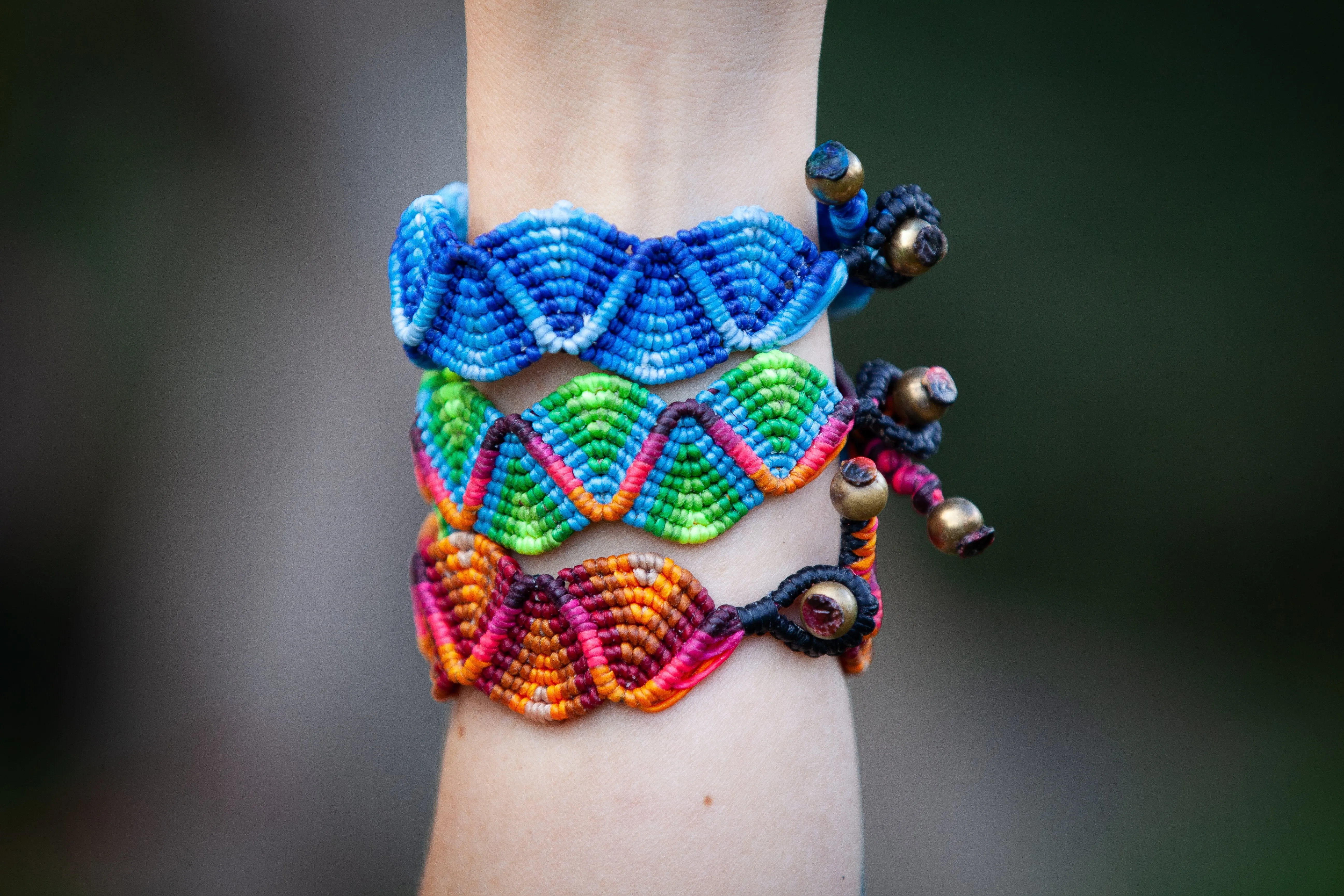 Braided bracelets