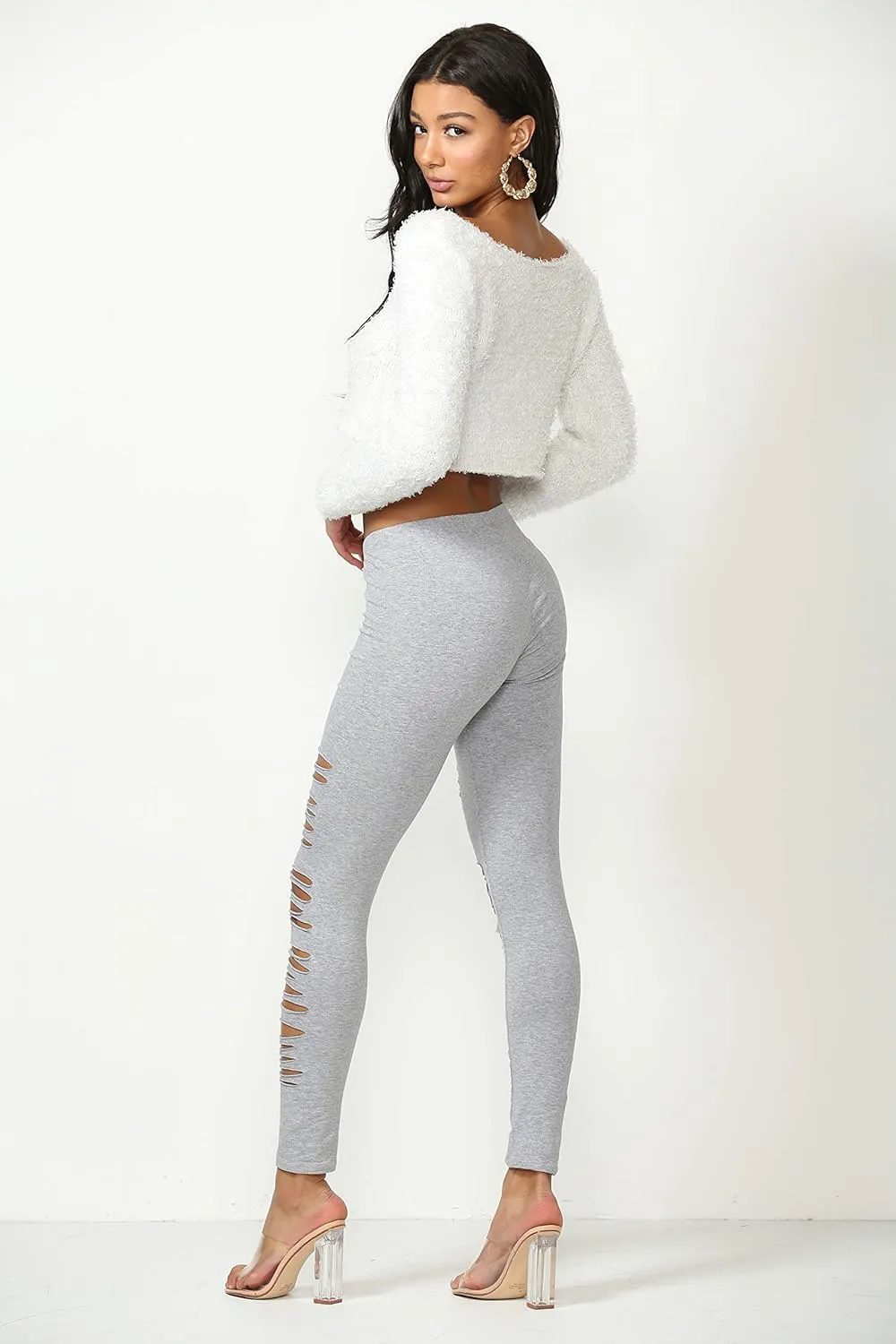 Cemi Ceri Women's J2 Love Ripped Cotton Legging