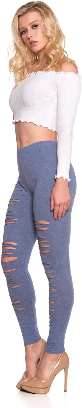 Cemi Ceri Women's J2 Love Ripped Cotton Legging