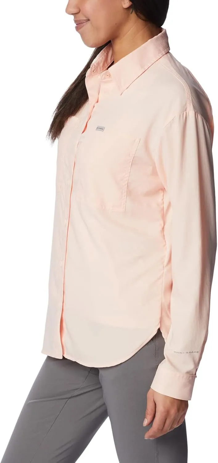 Columbia Women's Plus Size Silver Ridge Utility Long Sleeve Shirt