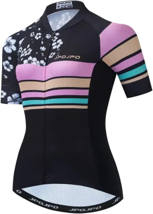 Cycling Jersey Women Summer Bike Shirts Road Bike Jackets Short Sleeve MTB Jersey Quick Dry