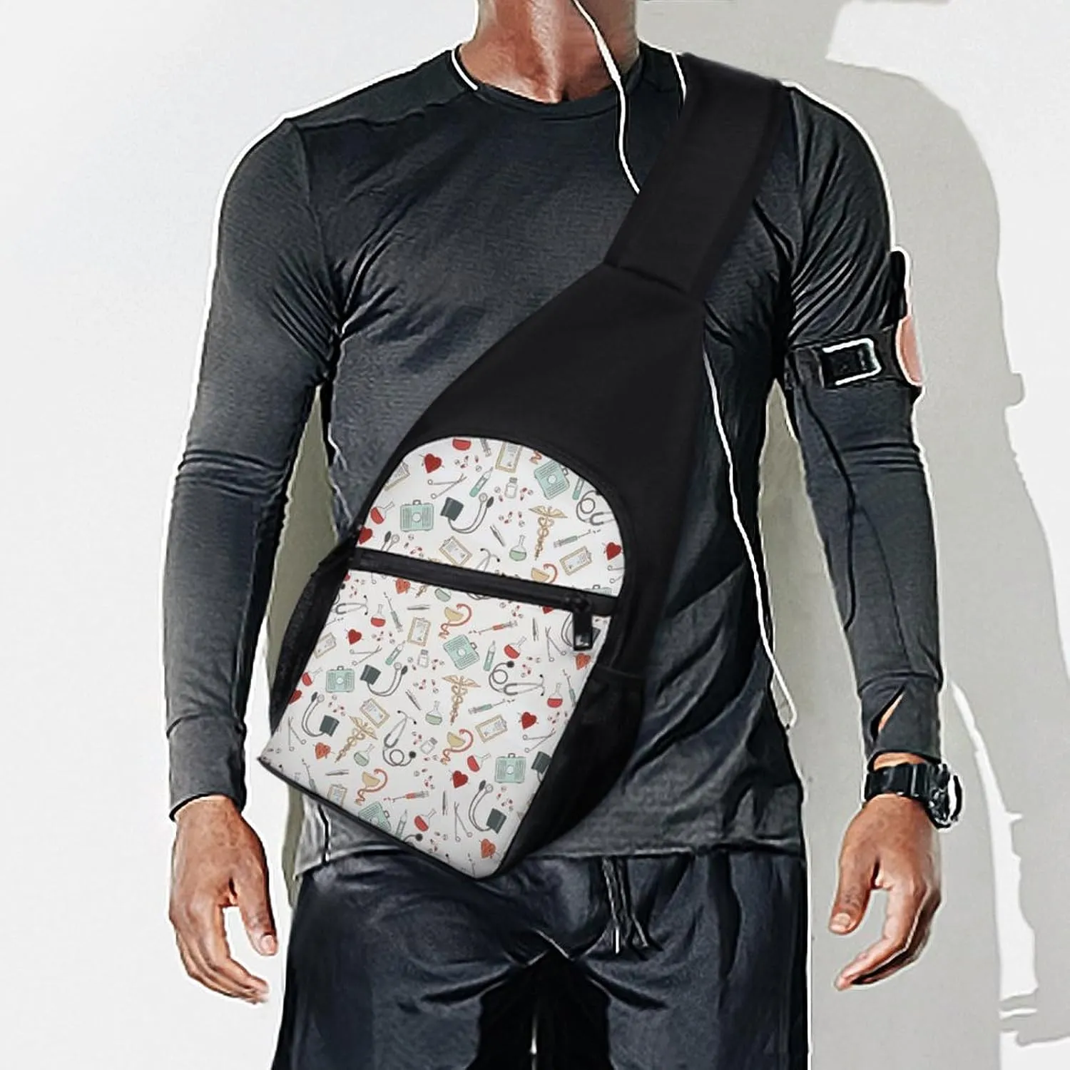 Doctor Nurse Simple And Atmospheric Large Capacity Chest Bag