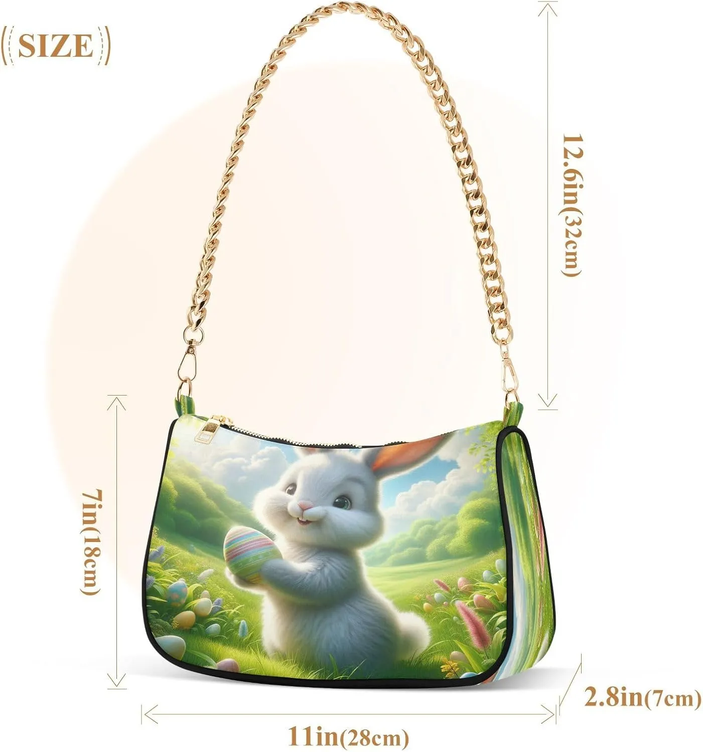 Easter Theme Women Hand Bag, Simple Bags for Women