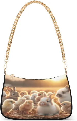 Easter Theme Women Hand Bag, Simple Bags for Women