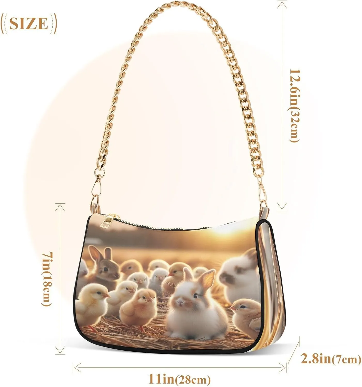 Easter Theme Women Hand Bag, Simple Bags for Women