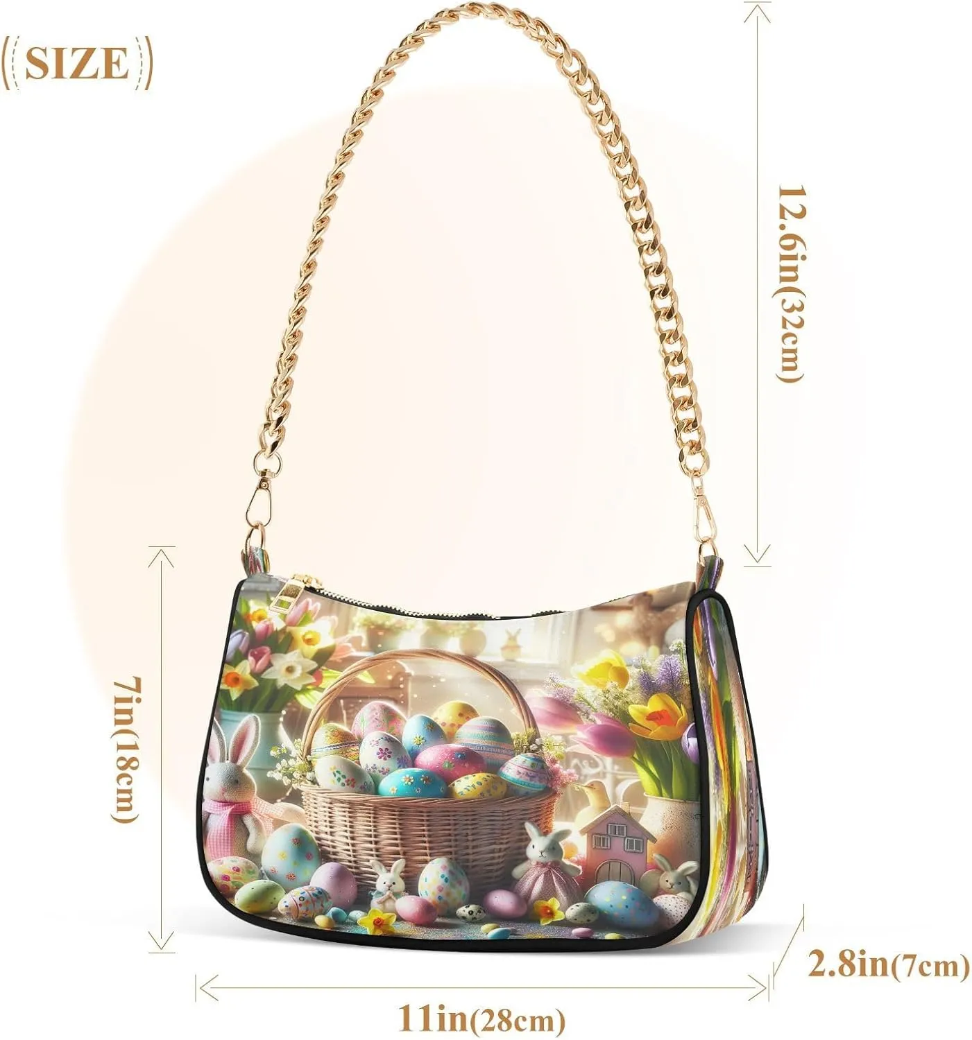 Easter Theme Women Hand Bag, Simple Bags for Women