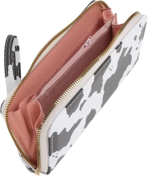 Fashionable Women's Wristlet Wallet Simple Clutch Bag with Travel Friendly