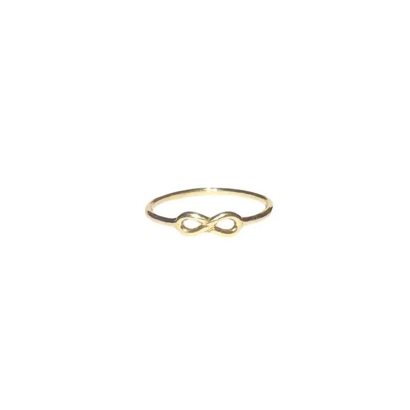 Gold Infinity Ring