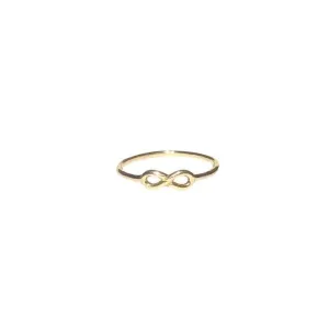Gold Infinity Ring
