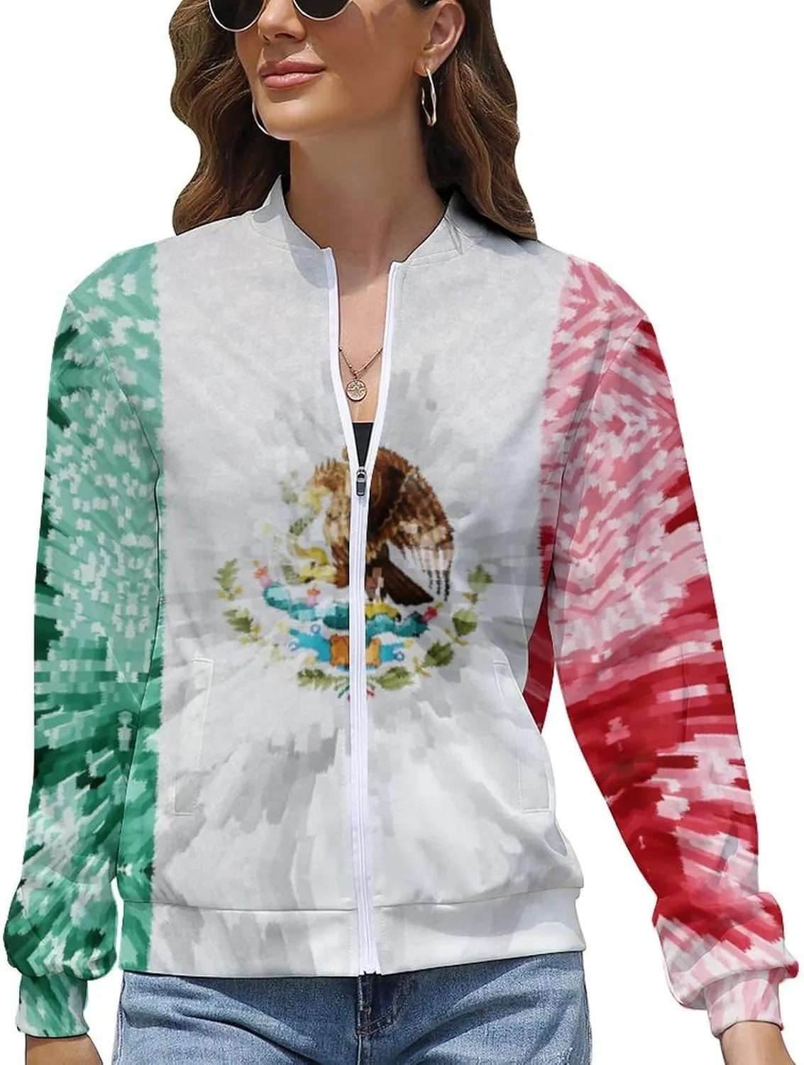 Haiti Flag Womens Zip Up Hoodies Cute Jackets Oversized Sweatshirts Fall Outfits Winter Clothes
