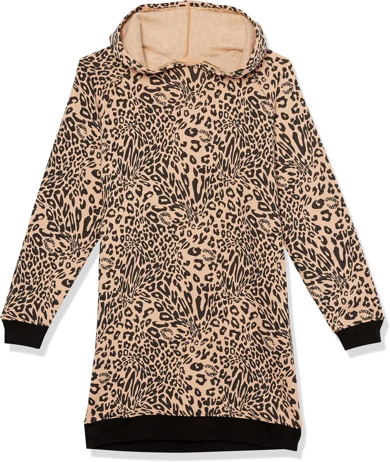 Happy Nation Girls Fleece Hoodie Sweatshirt Dress