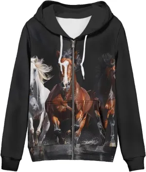 Hoodies for Women XS-5XL Long Sleeve Hooded Sweatshirts Fall Winter Jackets Fashion Clothes 2024