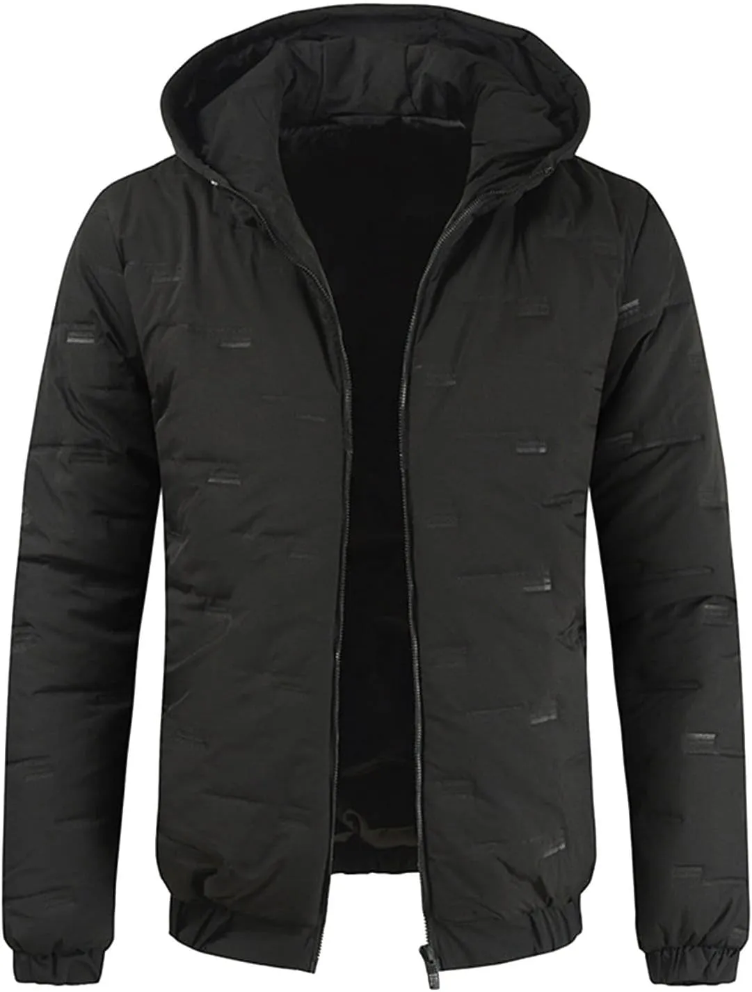 Jackets Or Men Mens Autumn And Winter Fashion Casual Solid Color Padded Warm Cotton Coat Cotton All Winter