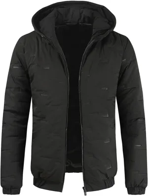 Jackets Or Men Mens Autumn And Winter Fashion Casual Solid Color Padded Warm Cotton Coat Cotton All Winter