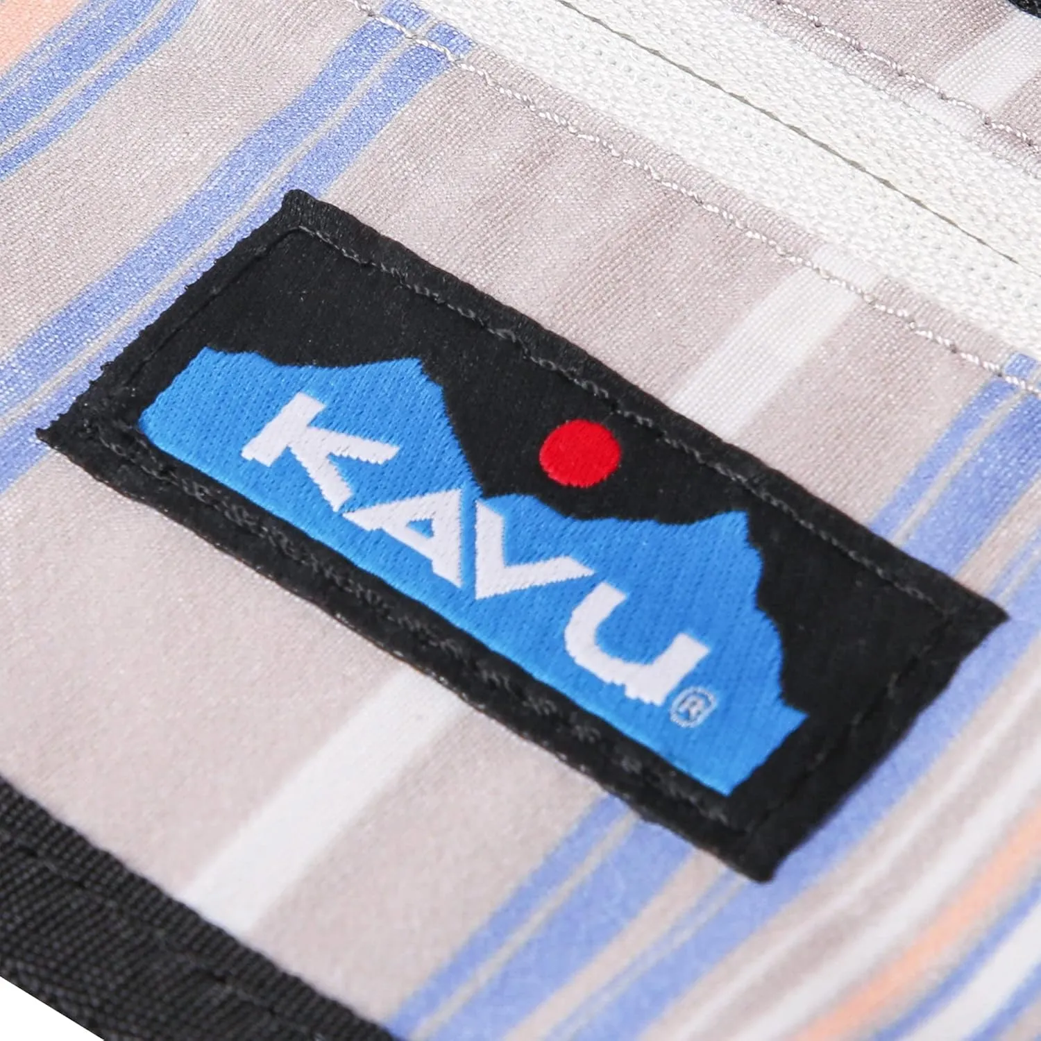 KAVU Ocean View Wallet Low Profile Clutch - Simple Stripe
