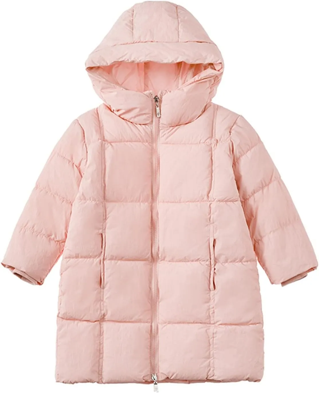 Kids Toddler Baby Girls Boys Winter Warm Thick Solid Cotton Long Sleeve Padded Jacket Coat Youth Jackets