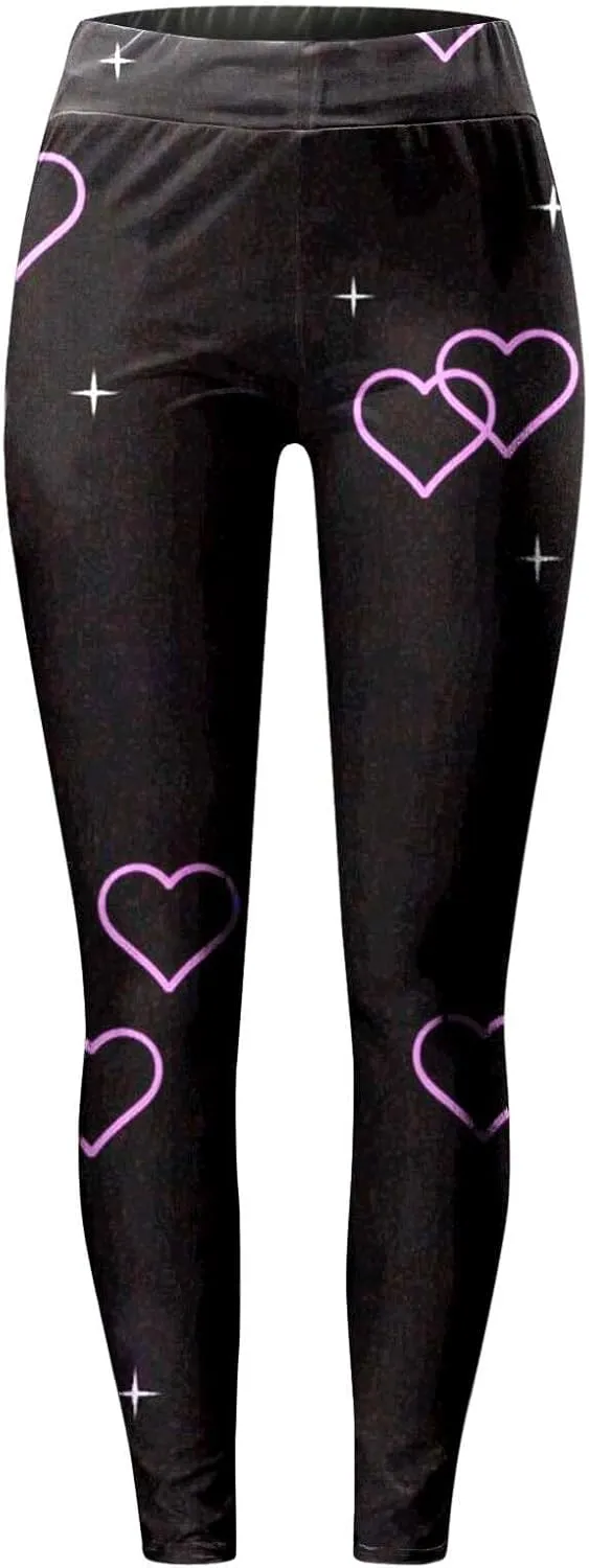 LCMTWX High Waisted Print Leggings for Women Jeans Slim Waist Solid Pants Elastic Denim Color Women Pocket Button High