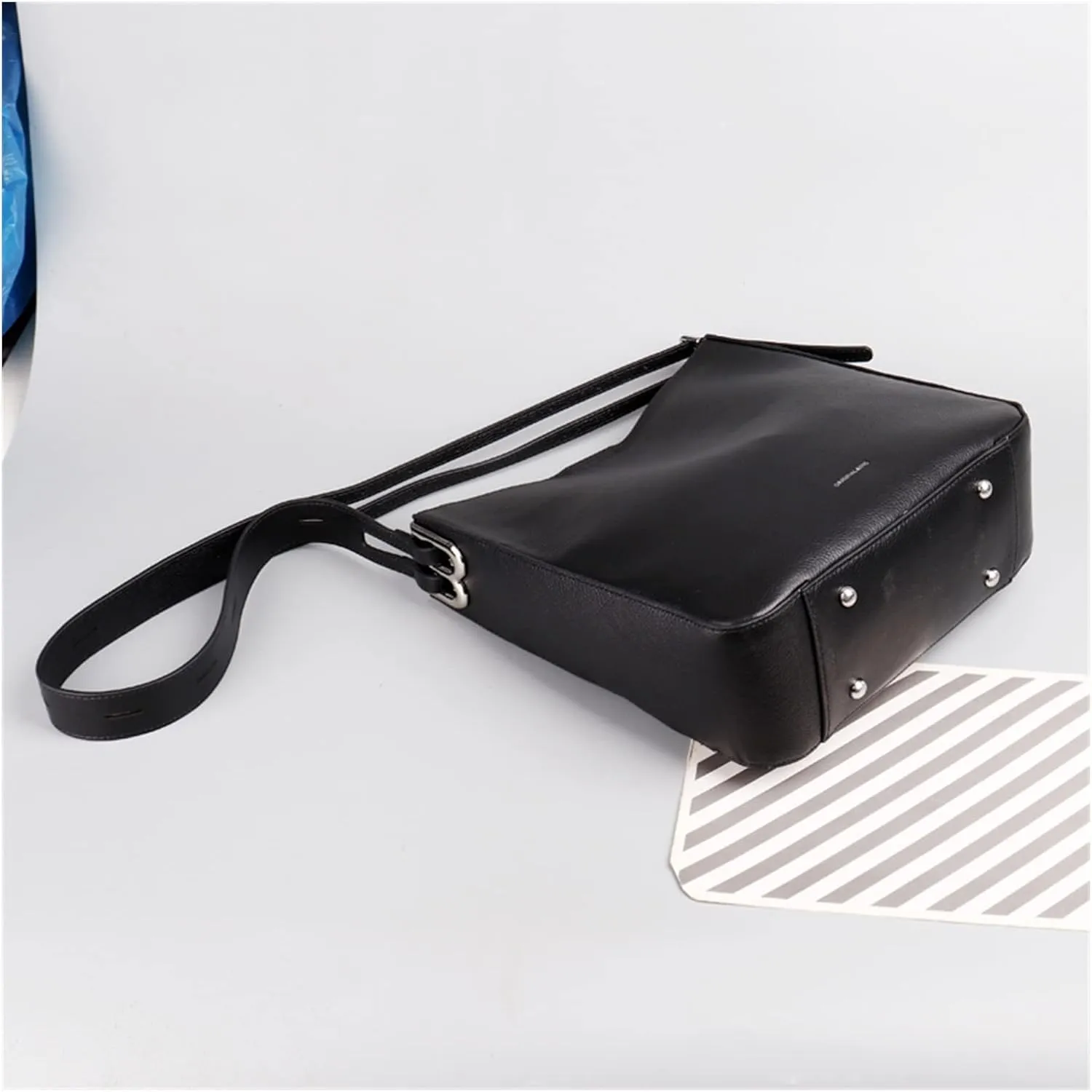 Leather Crossbody Bag For Women Shoulder Bag Women Simple Bucket Bag