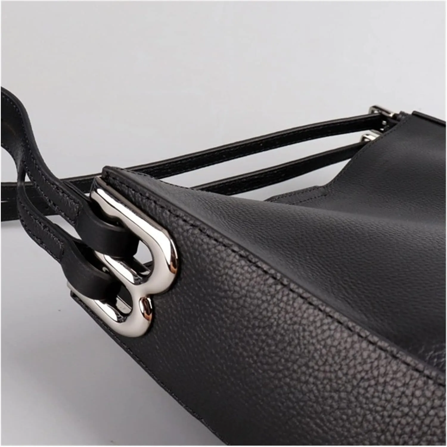 Leather Crossbody Bag For Women Shoulder Bag Women Simple Bucket Bag