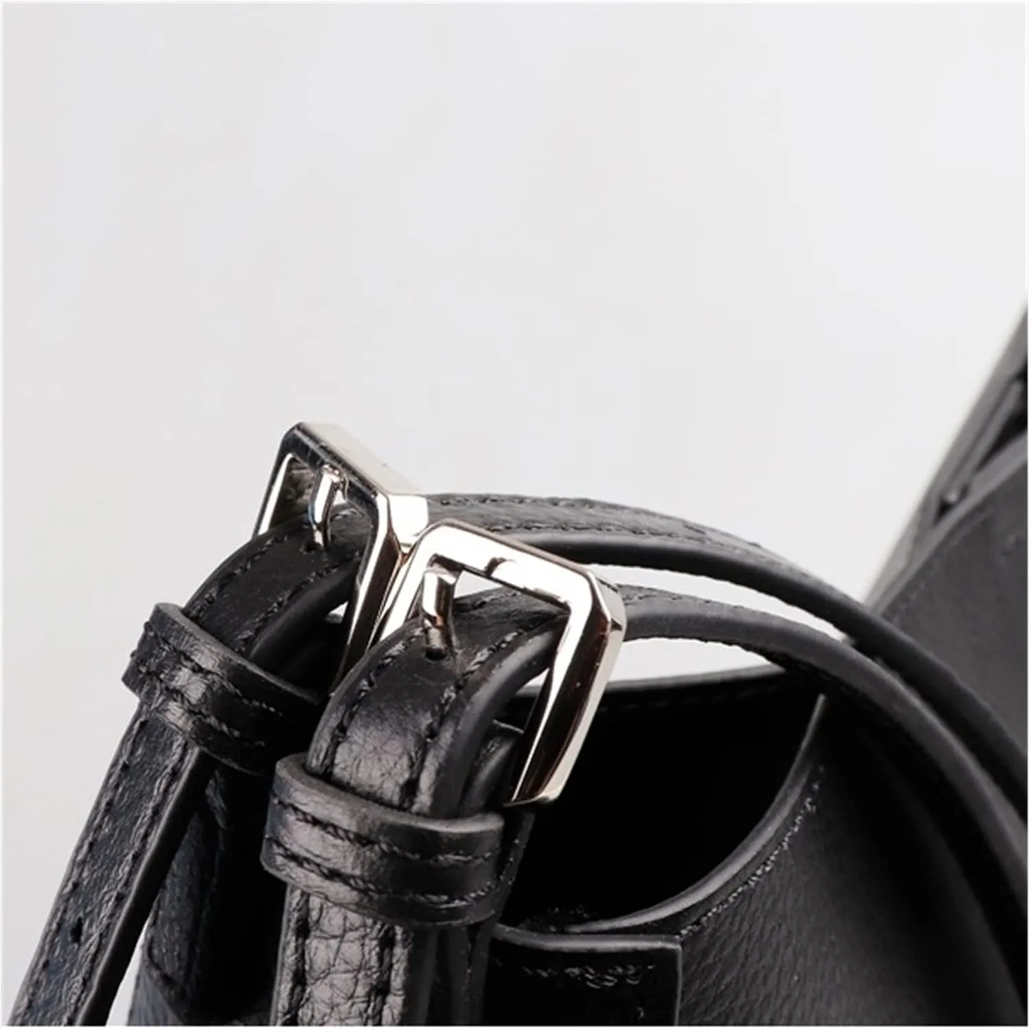 Leather Crossbody Bag For Women Shoulder Bag Women Simple Bucket Bag