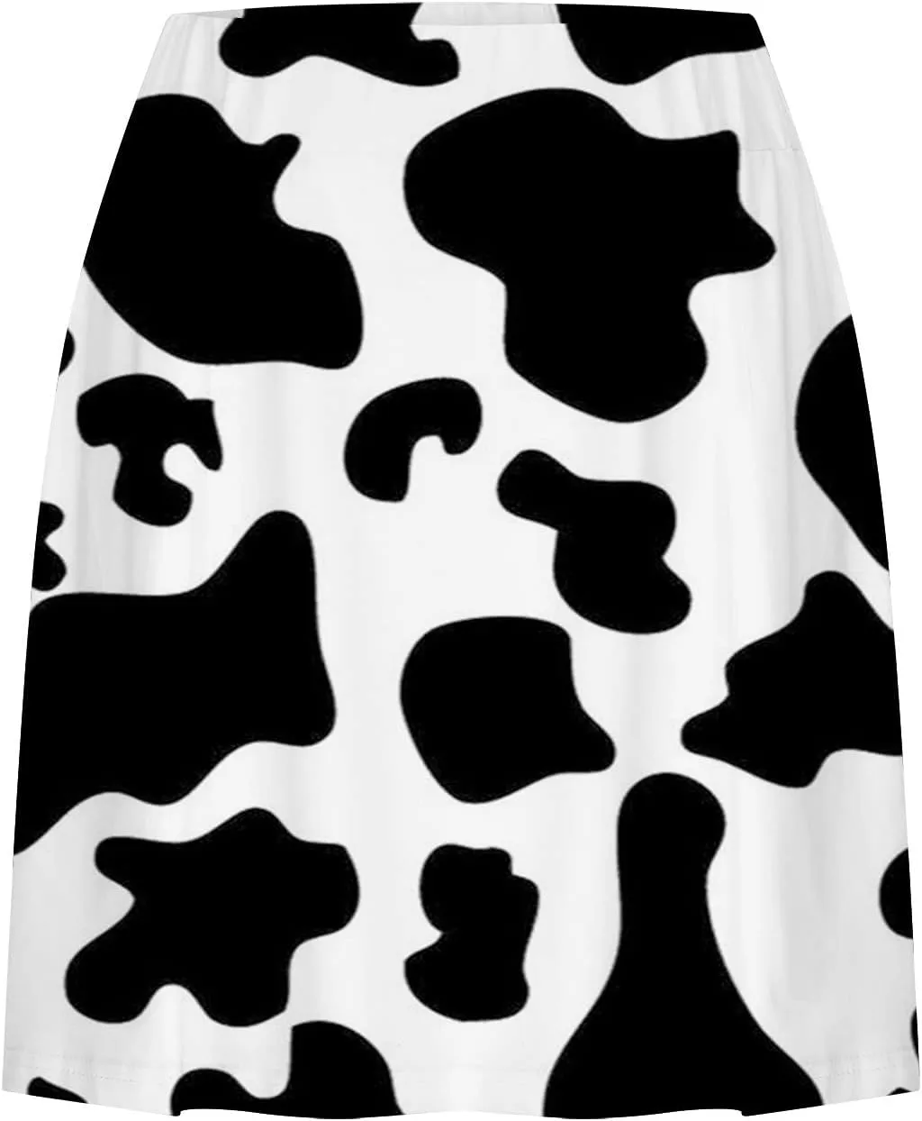 LFEOOST Women Tennis Skirt Golf Skorts Cow Print Athletic High Waisted Inner Shorts Sport Workout Pleated Pickleball Short