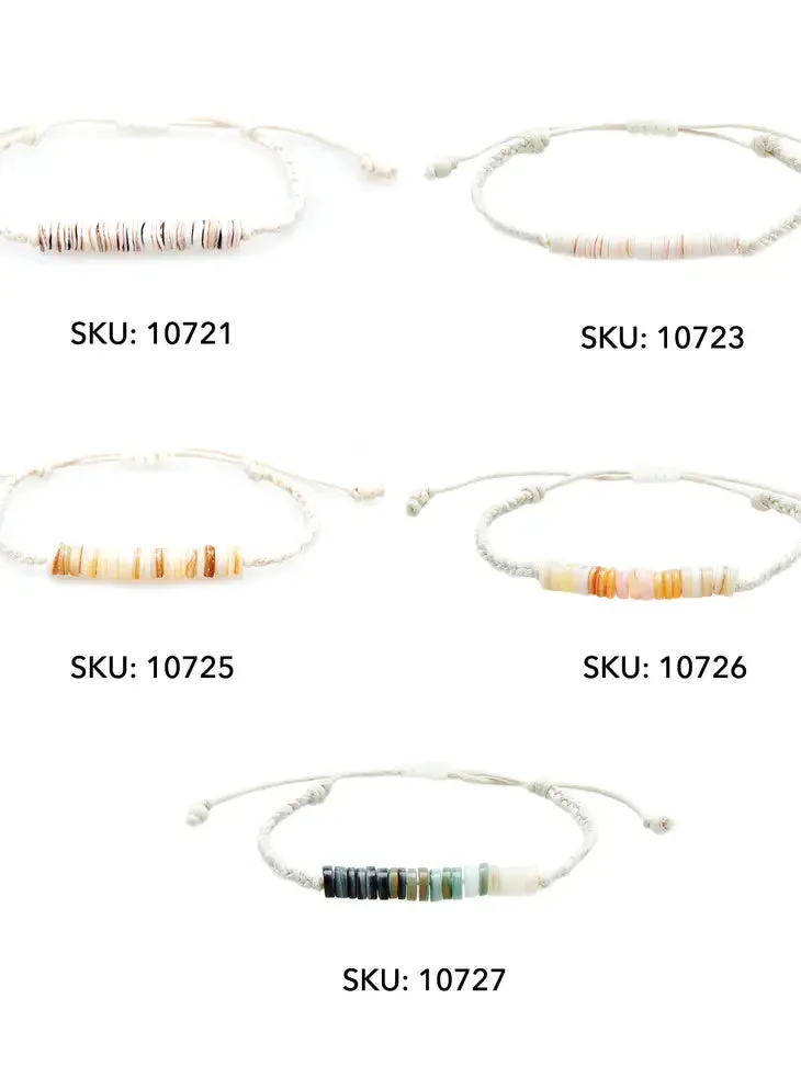 Lotus and Luna | Lakey Braided Puka | 10723