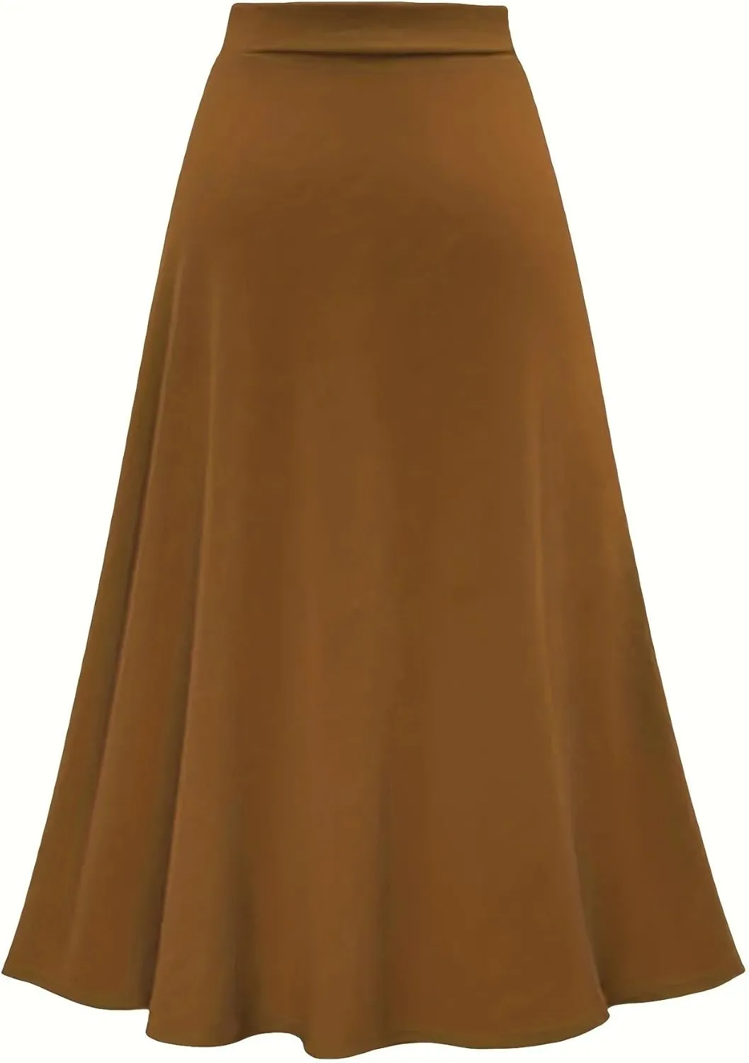 Melliflo Women's High Waist A-Line Slit Irregular Bow Skirt Casual Beach Flowy Swing Long Skirts