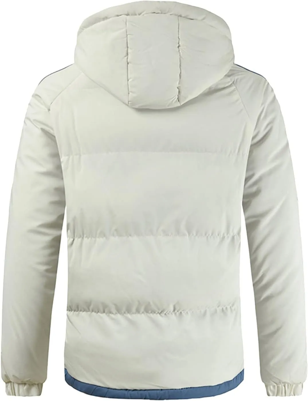 Mens Autumn And Winter Fashion Casual Solid Color Padded Warm Cotton Coat Cotton Padded Winter Jackets Men