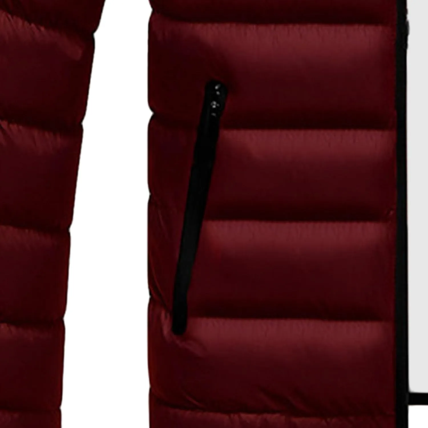 Men's Winter Jackets Male Cotton Padded Hoodless Long Sleeve Coat Man Warm Casual Skinny Quilted Jacket