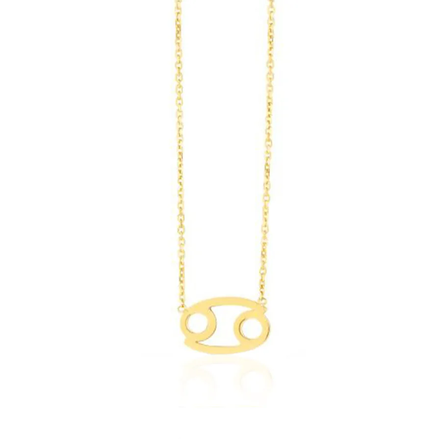 Mini Gold Zodiac Necklace