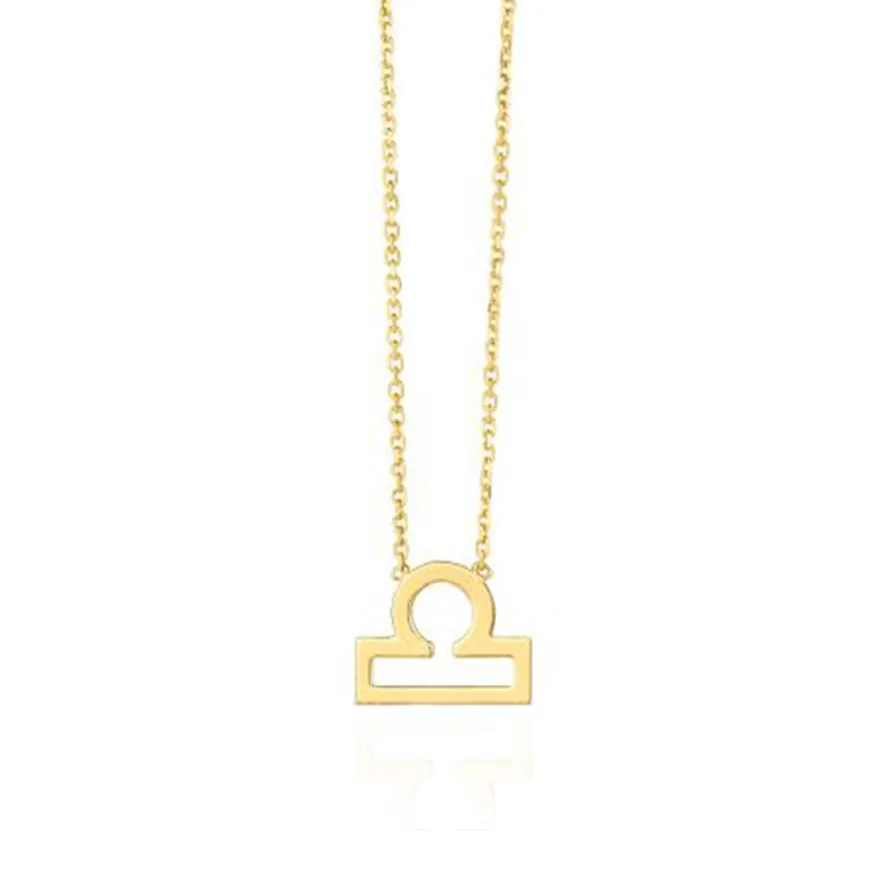 Mini Gold Zodiac Necklace