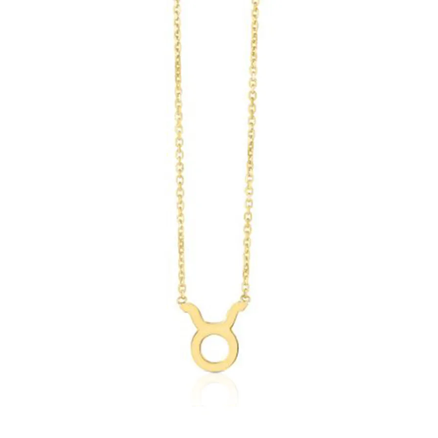 Mini Gold Zodiac Necklace