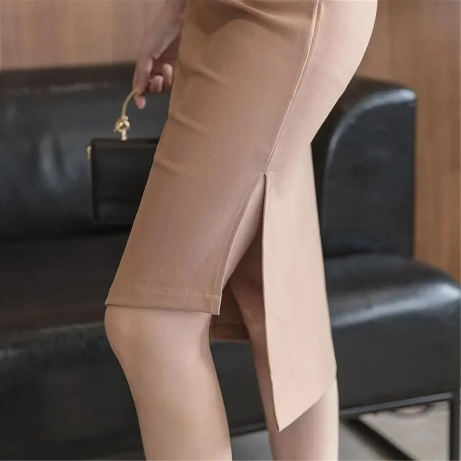 Oversized High Waist Long Skirts Korean Midi Skirt Women Ladies Streetwear Skirt
