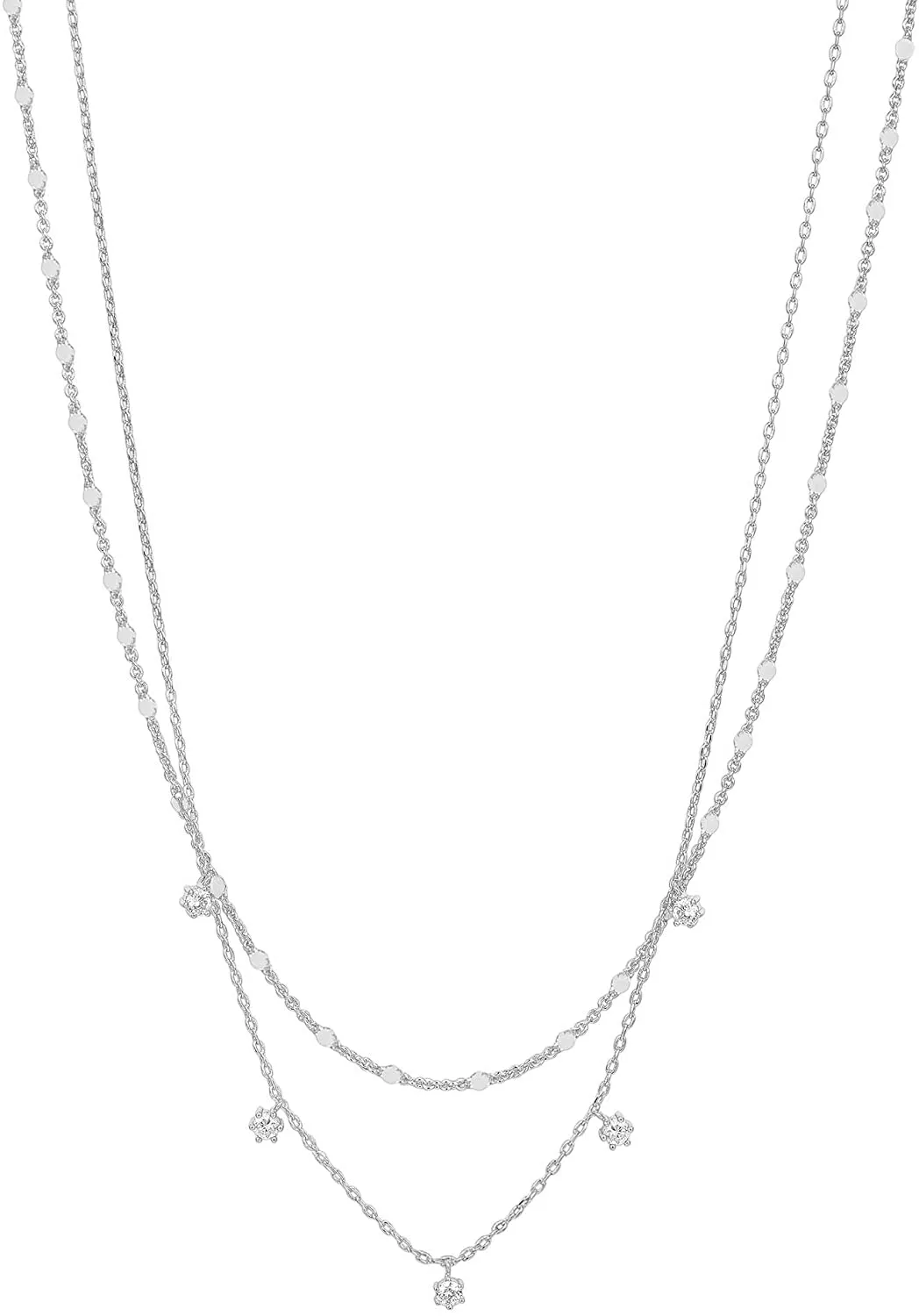 PAVOI 14K Gold Plated Star, Coin, Butterfly, Lightning Cluster Pendant Necklace for Women