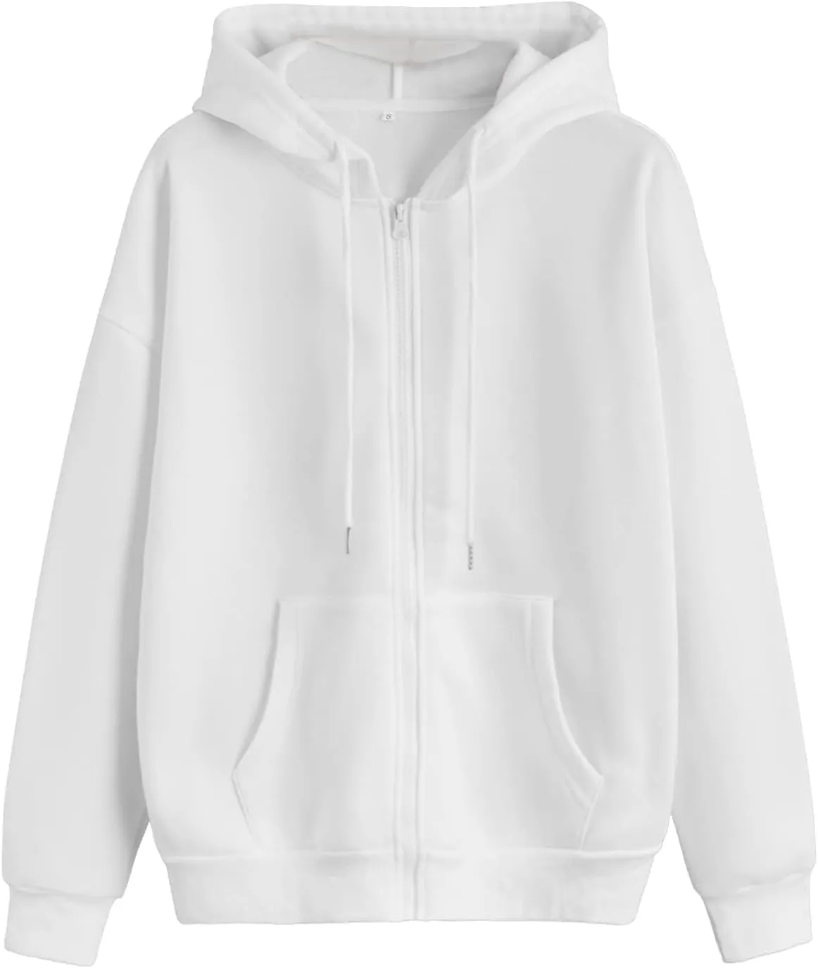 SHENHE Women's Zip Up Hoodies Long Sleeve Pocket Drawstring Sweatshirts Fall Casual Outfits Jackets