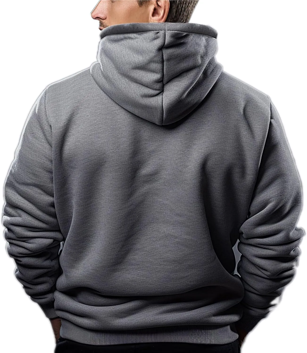 Sherpa Lined Hoodies for Men Heavyweight Full Zip Up Sweatshirt Thick Fleece Jackets Winter Warm Coats