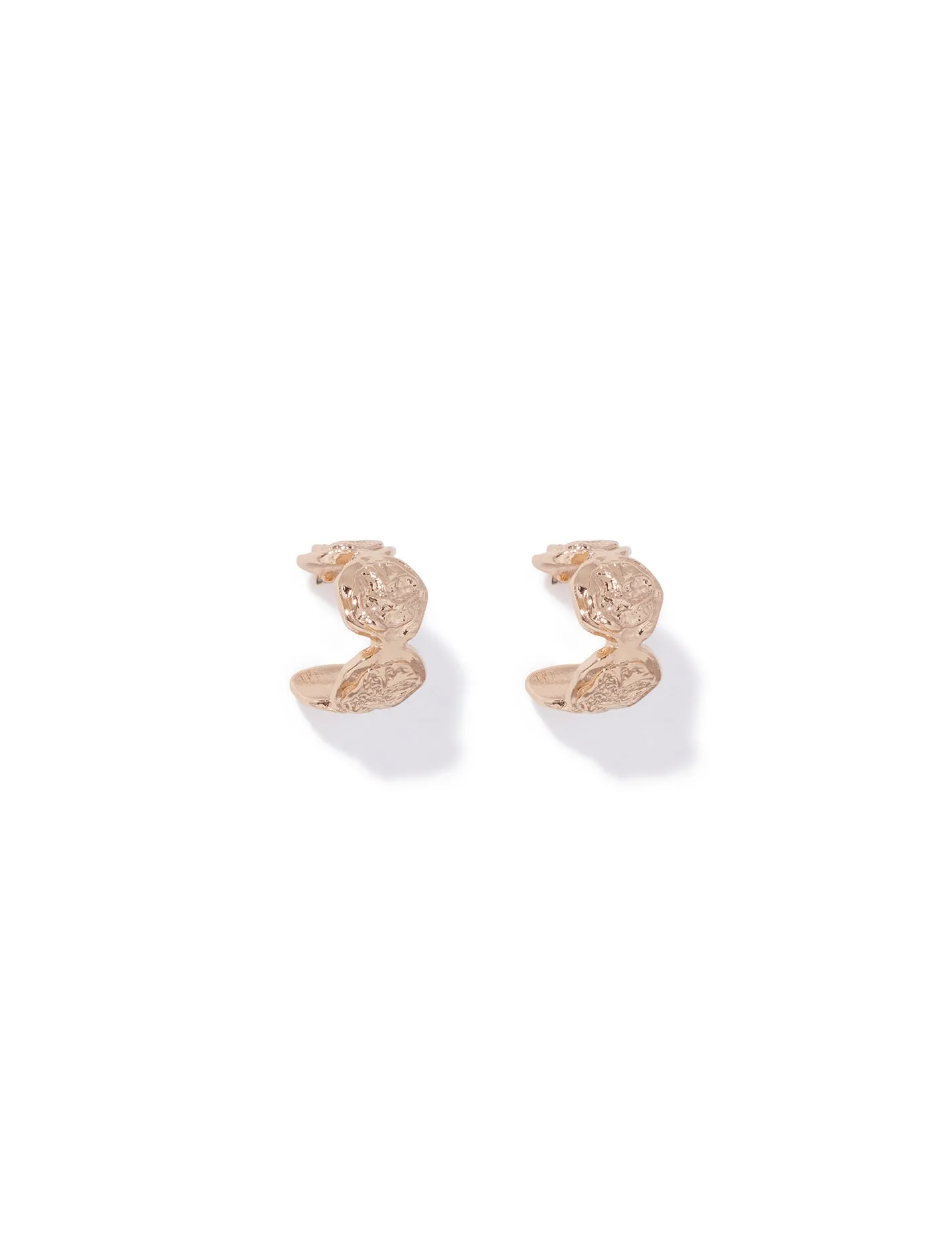 Signature Carley Small Disc Hoop Earrings
