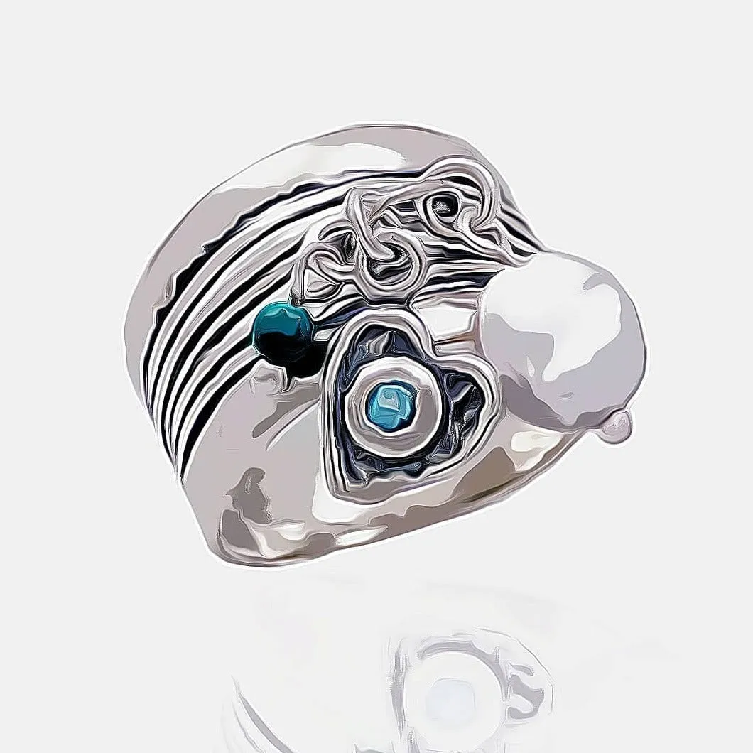 Silver Rings for women with charms